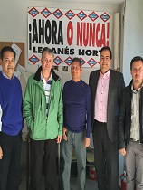 Nos reunimos con la Asociación de Vecinos de Leganés Norte